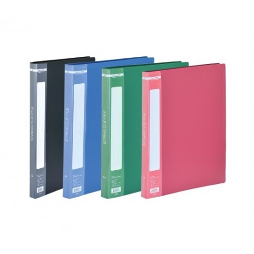 Папка-швидкозшивач А4 CLIP A асорті