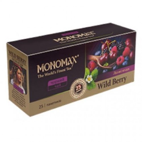 Чай "Мономах" 25 пакетів "Wild berry"