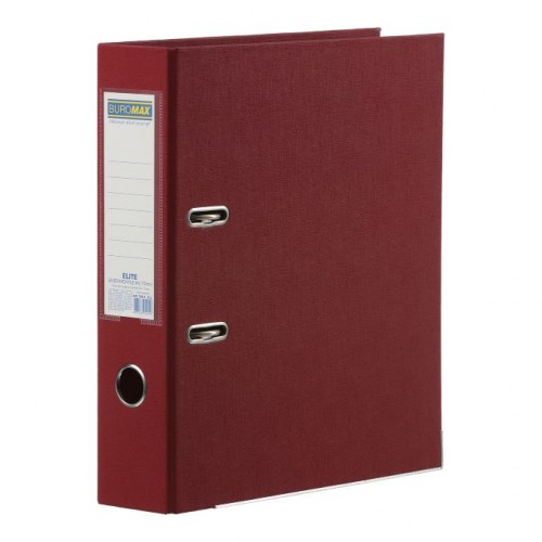 Реєстратор двосторонній А4 70мм ВМ бордовий