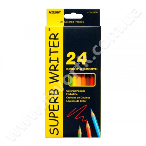 Набір олівців "Superb writer" 4100-24CB 24 кольори
