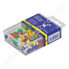 Кнопки-цвяшки 50шт в пластиковій коробці BM.5150