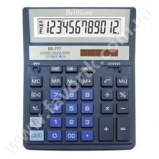 Калькулятор  Brilliant BS-777M синій