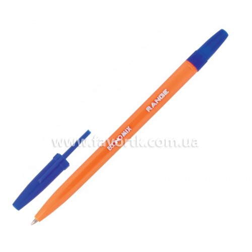 Ручка кулькова Economix RANGE 0.5мм синя