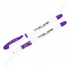 Ручка гелева Economix Leader11912 фіолетова
