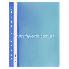 Папка-швидкозшивач А4 з перфорацією Economix синя
