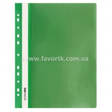 Папка-швидкозшивач А4 з перфорацією Economix зелена