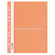 Папка-швидкозшивач А4 з перфорацією Economix помаранчева