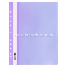 Папка-швидкозшивач А4 з перфорацією Economix фіолетова