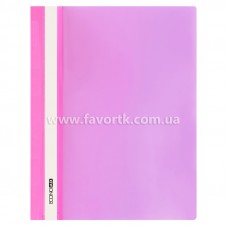 Папка-швидкозшивач А4 Economix рожева