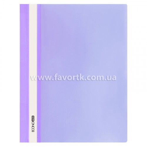 Папка-швидкозшивач А4 Economix фіолетова