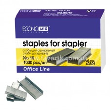 Скоби №24/6 Economiх 1000шт. Скоби №24/6 Economiх 1000шт.