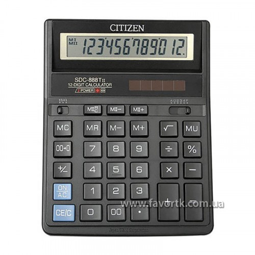 Калькулятор CITIZEN SDC888T