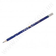 Олівець графітовий COSMOS HB, з гумкою, 20шт. в тубі