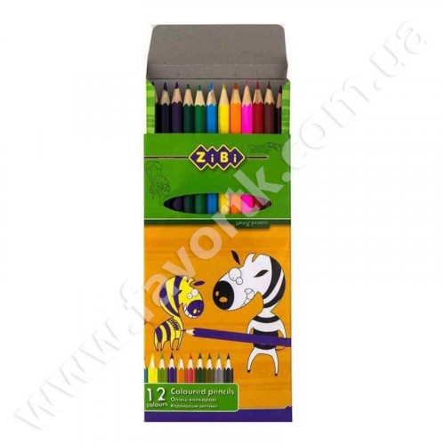 Набір олівців " PROTECT"  12 кольорів  ZIBI