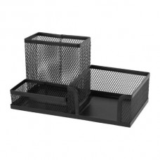 Підставка-органайзер 203x105x100мм металева чорна