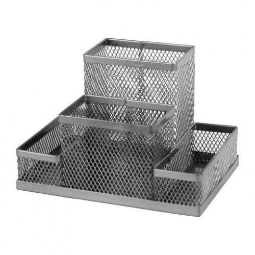 Підставка-органайзер 155*103*100 Axent срібляста