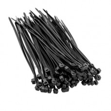 Хомути пластикові універсальні 200*3,6мм 100шт чорні
