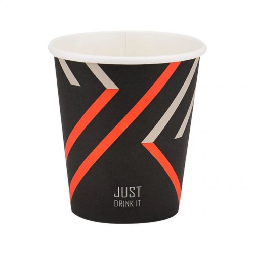 Склянка паперова 270мл кольорова 50шт.