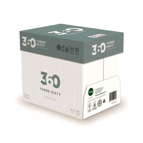 Папір А4 80г/см 500арк 360 Office