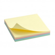 Стікери 75*75мм 100шт Axent Веселка пастель Стікери 75*75мм 100шт Axent Веселка пастель