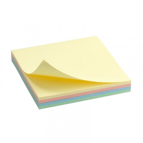 Стікери 75*75мм 100шт Axent Веселка пастель