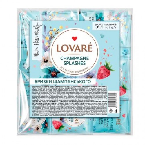 Чай "Ловаре" 50п Іскри Шампанського