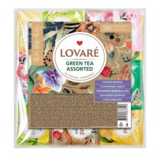 Чай "Ловаре" 50п Зелений чай асорті