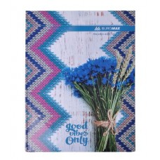 Зошит А4 96 арк в клітинку ROMANTIC тверда палітурка