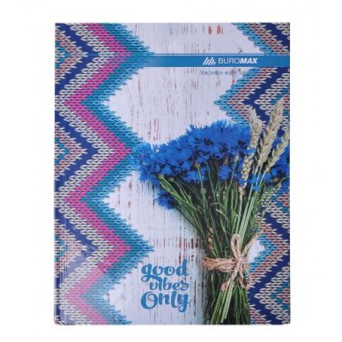 Зошит А4 96 арк в клітинку ROMANTIC тверда палітурка