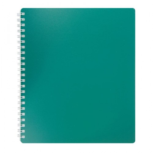 Зошит В5 80 арк CLASSIC пластикова обкладинка зелений