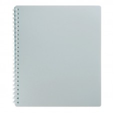 Зошит В5 80 арк CLASSIC пластикова обкладинка сірий Зошит В5 80 арк CLASSIC пластикова обкладинка сірий