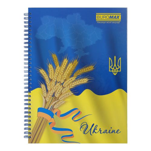 Зошит А4 96 арк в клітинку тверда палітурка