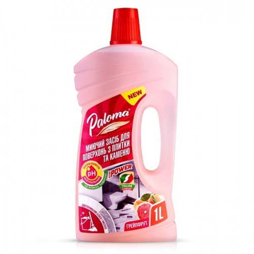 Миючий засіб для поверхонь з плитки та каменю Paloma 1000 мл, грейпфрут
