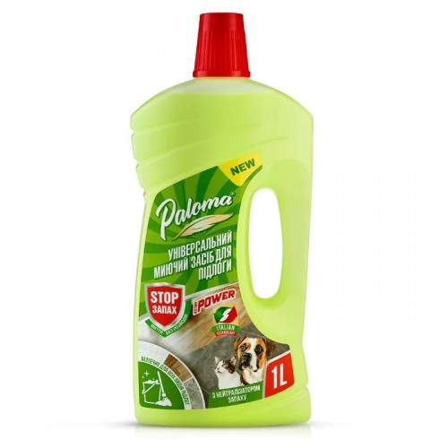 Універсальний миючий засіб для підлоги Paloma 1000 мл, з нейтралізатором запаху