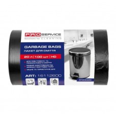 Мішки для сміття 20л “PRO” 100шт