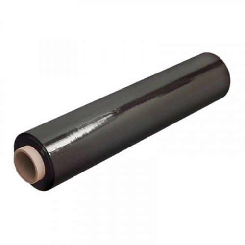 Стретч-плівка 20мкм х 500мм чорна 2,1кг нетто