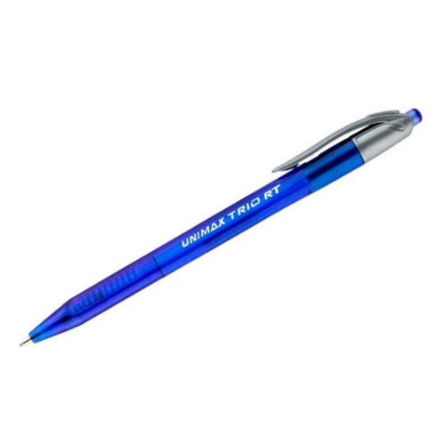 Ручка кулькова автоматична Trio RT синя Ручка кулькова автоматична Trio RT синя